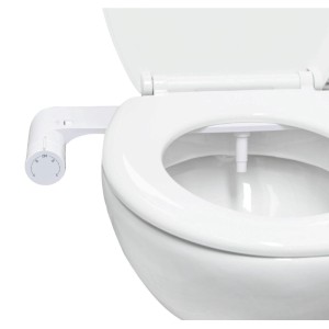 Swiss Aqua Technologies Bidet Aufsatz für Toilettensitz Nachrüst-Bidet Ohne Strom Universal