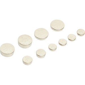 Set aus 10 Knopfzellen verschiedener Typen (LR621, LR41, LR626, LR1130, LR44) für Uhren, Spielzeug etc.