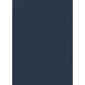 Blaue Erismann Vliestapete Elle Decoration 4 Woven mit feiner Textilstruktur.