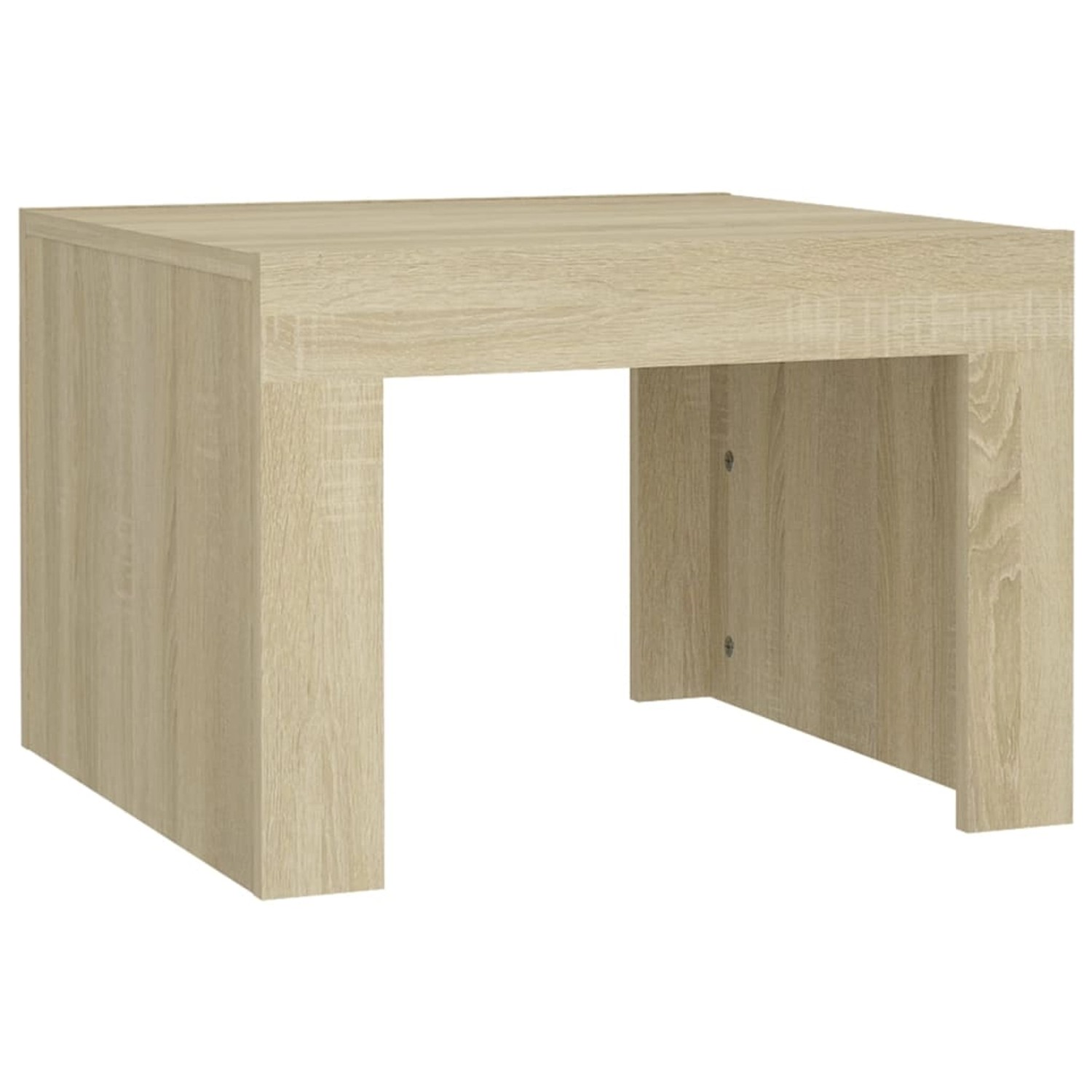 vidaXL Couchtisch Sonoma-Eiche 50x50x35 cm Holzwerkstoff Modell 2 günstig online kaufen