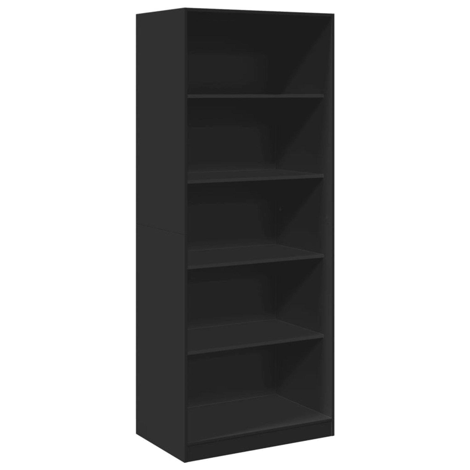 vidaXL Kleiderschrank Schwarz 80x50x200 cm Holzwerkstoff 3307721 günstig online kaufen