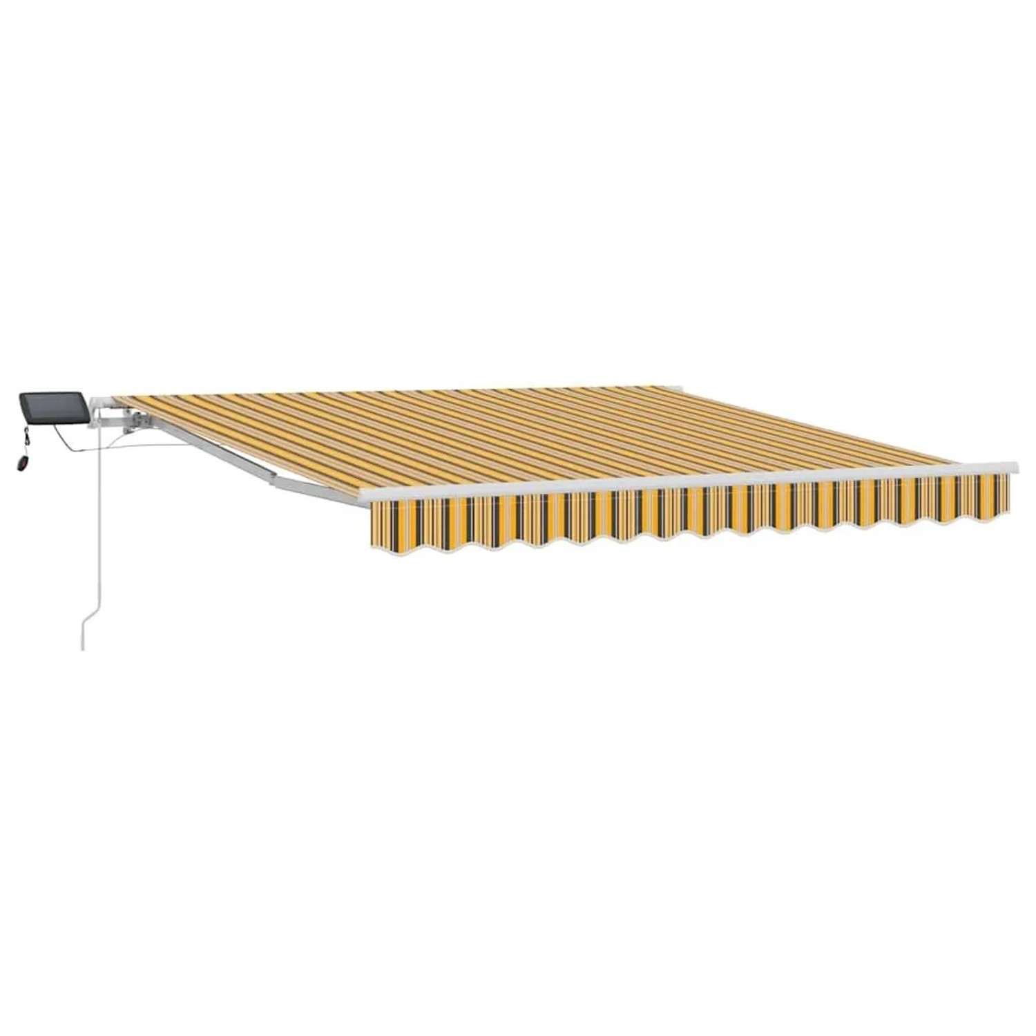 vidaXL Einziehbare Markise Mehrfarbig 300 x 250 cm Stoff und Stahl 3330016 günstig online kaufen