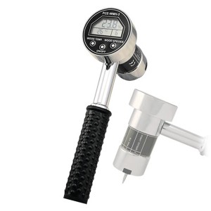 PCE Instruments Feuchtemessgerät WMH 3 zur Holzfeuchtemessung mit digitaler Anzeige.