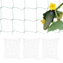 Relaxdays Ranknetz Polyethylen Grün Großmaschig 4er Set 200 cm x 250 cm