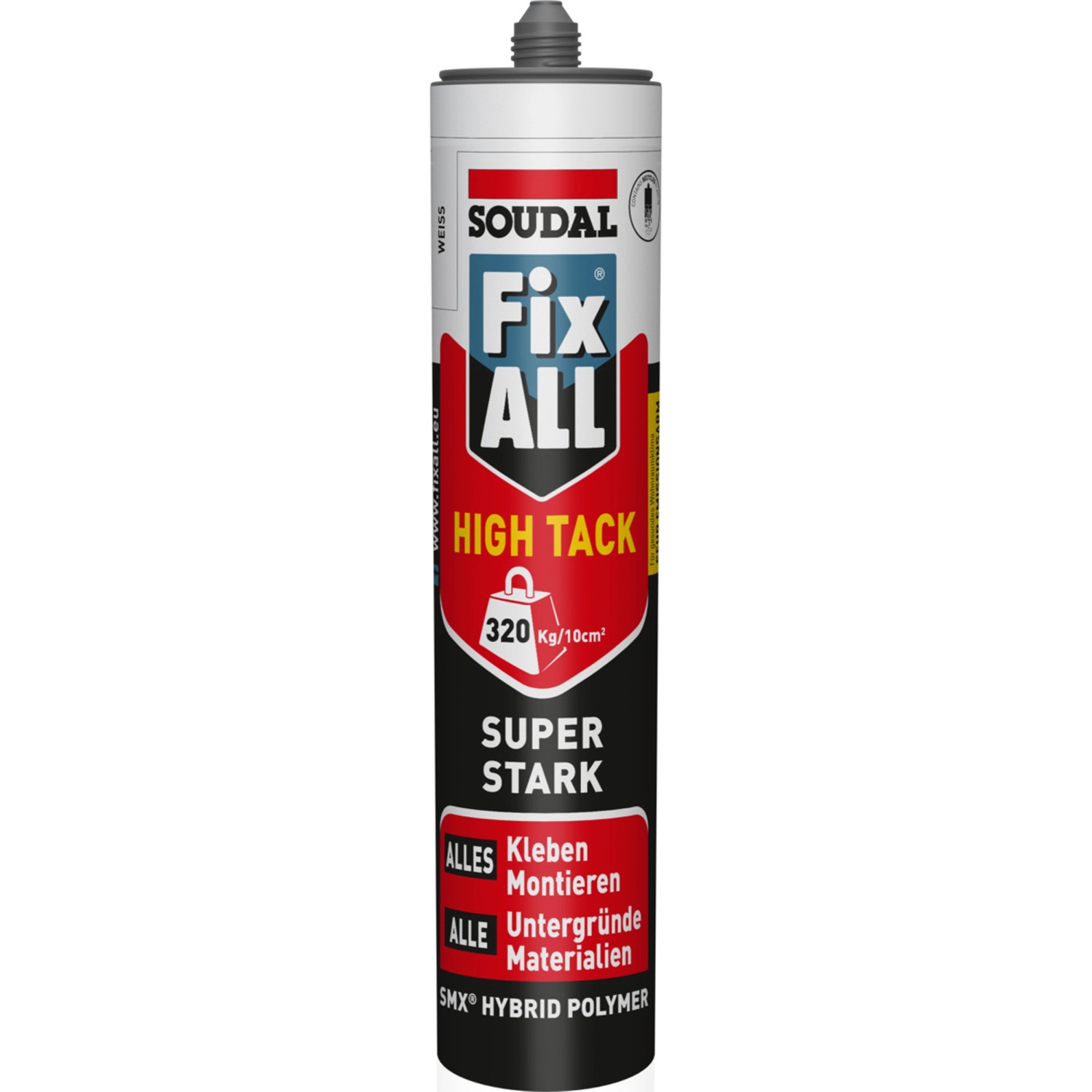 Soudal Fix All High Tack Hybrid Kraftkleber Weiß 420 g