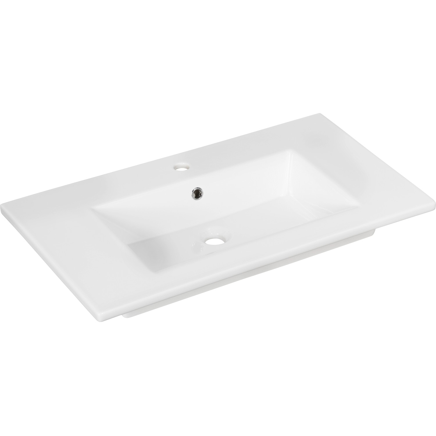 Fackelmann Handwaschbecken B.Perfect 82 cm Weiß