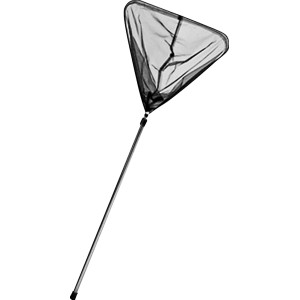 Heissner Teichkescher mit Teleskopstiel, 75-140 cm, zur Teichreinigung.