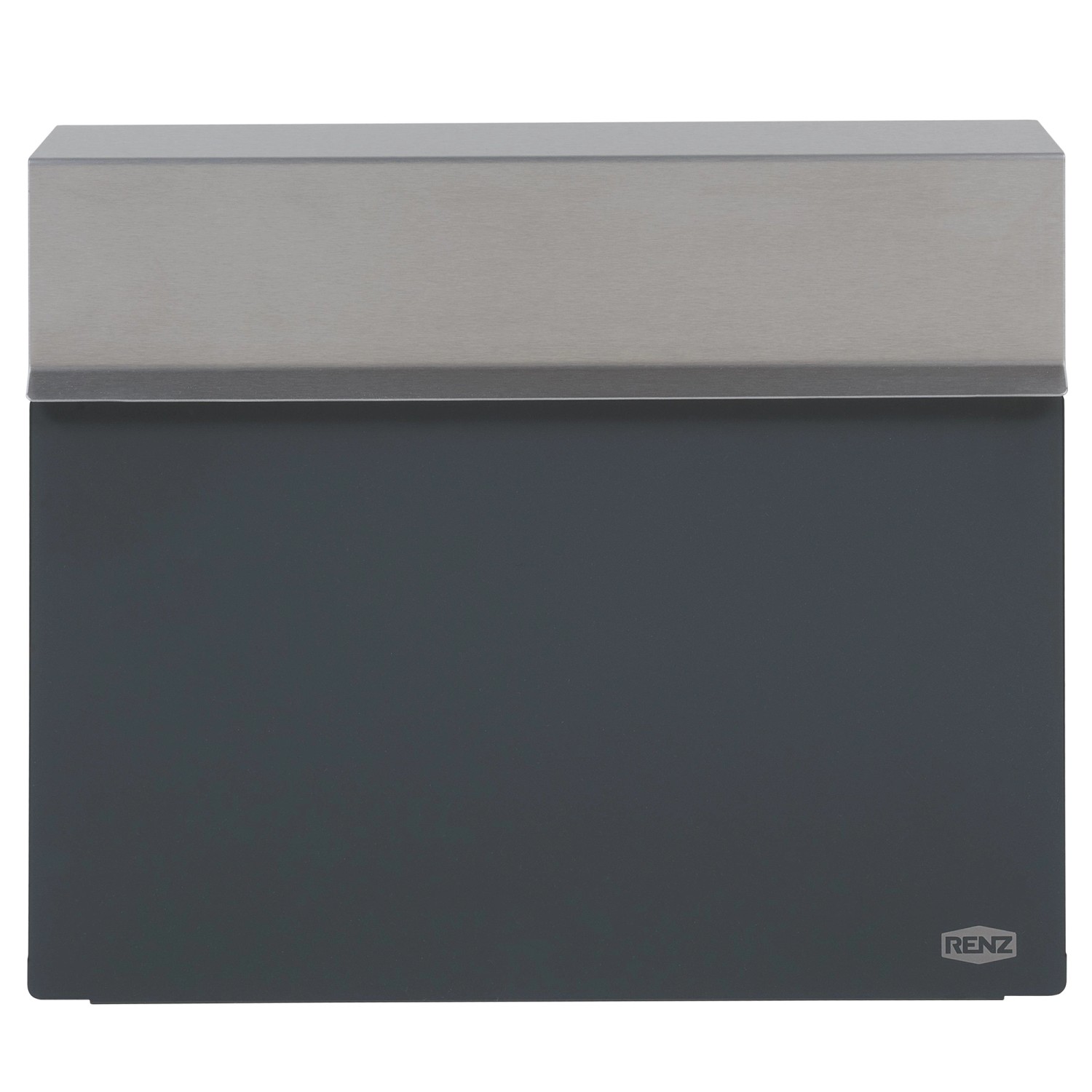 Renz Briefkasten Piazza S Anthrazit 31,3 cm x 37,5 cm x 11,5 cm günstig online kaufen