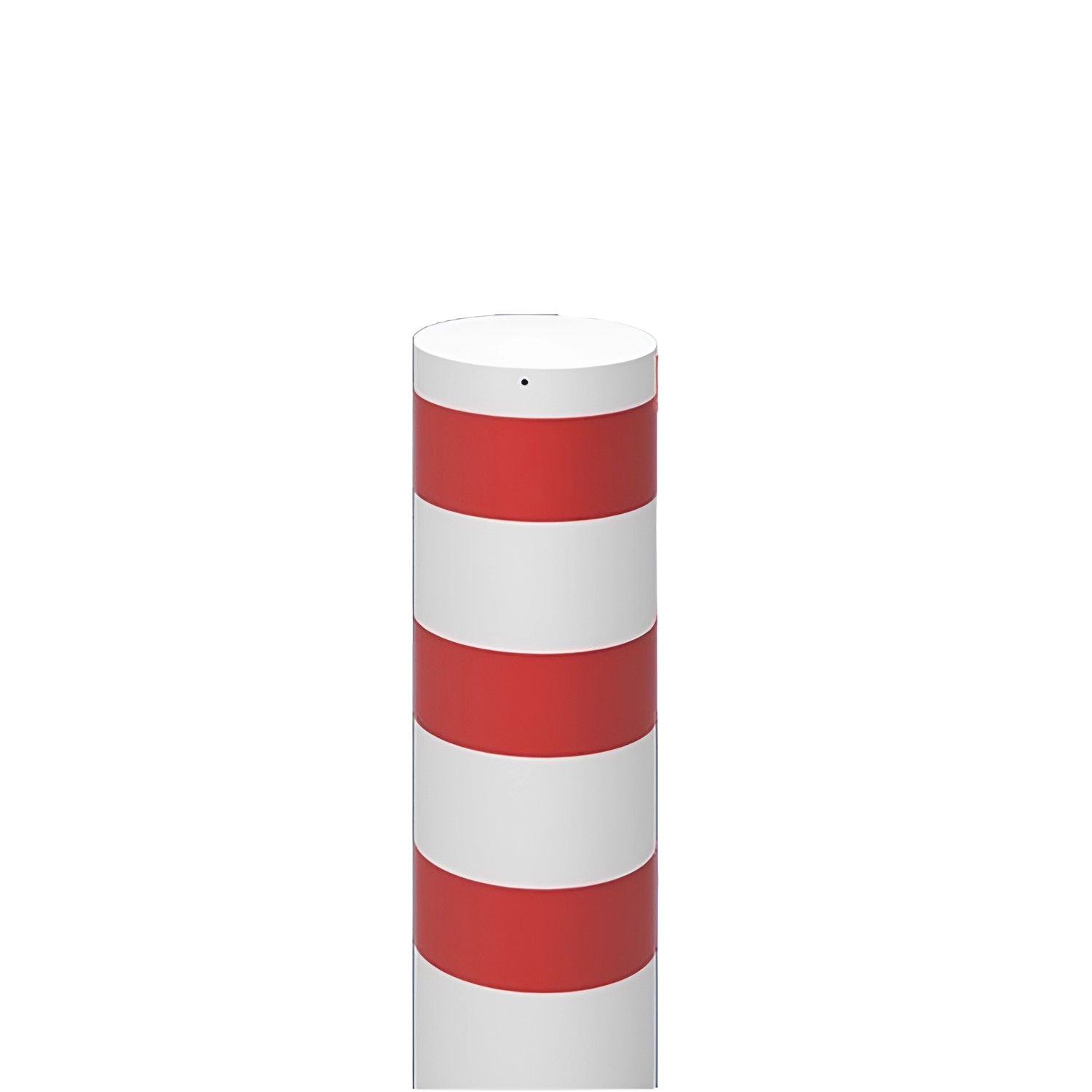Schake Absperrpoller Ø 323 mm Einbetonieren 2.400 mm Weiß-Rot