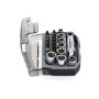 Gedore Bit-Steckschlüssel Satz, 23-teilig, 6,3 mm (1/4 Zoll) mit Knarre, Bits und Steckschlüsseln im Koffer.