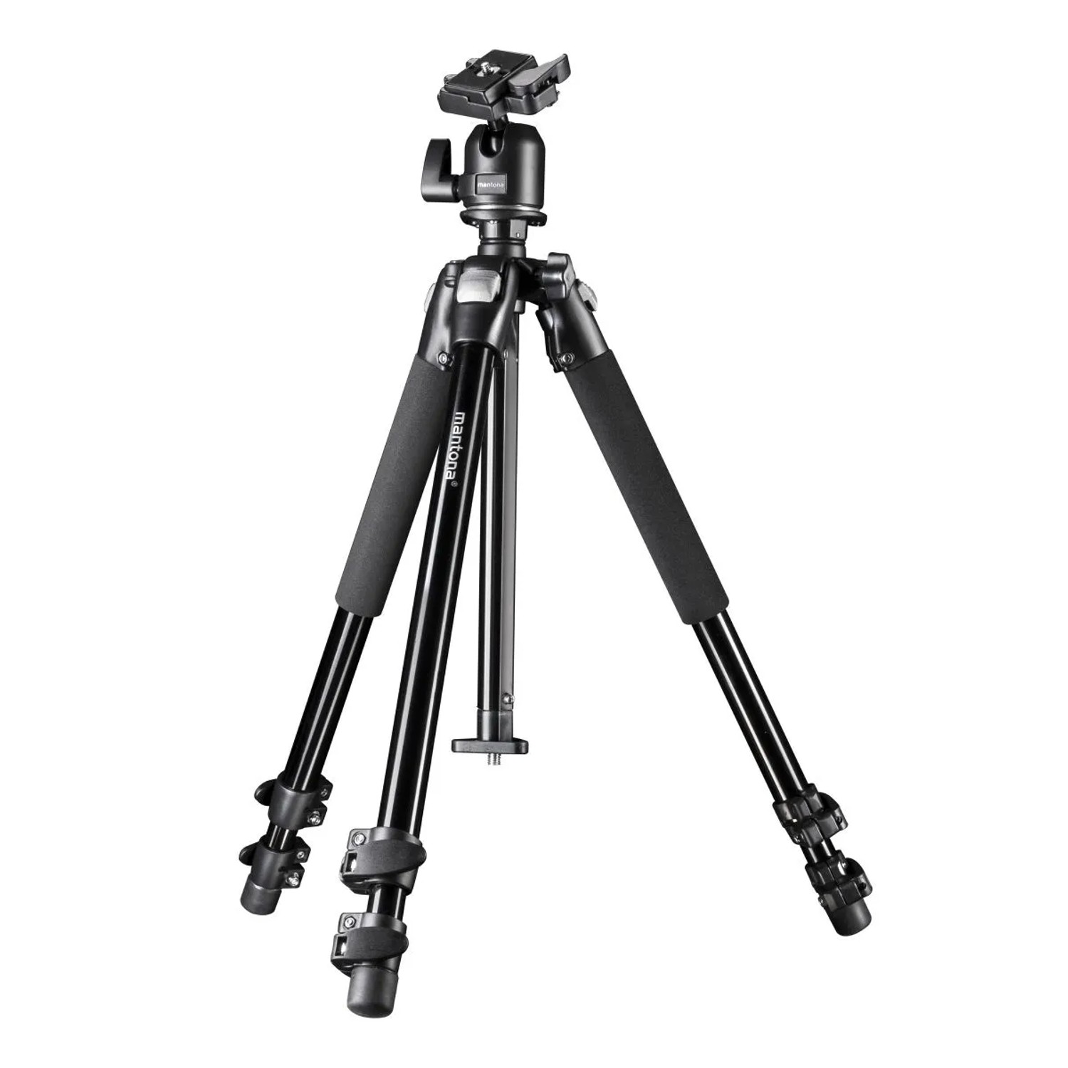 Mantona Basic Scout Max Makro Ii Fotostativ 90X90X615Mm 6Kg Max Kugelkopf Foto