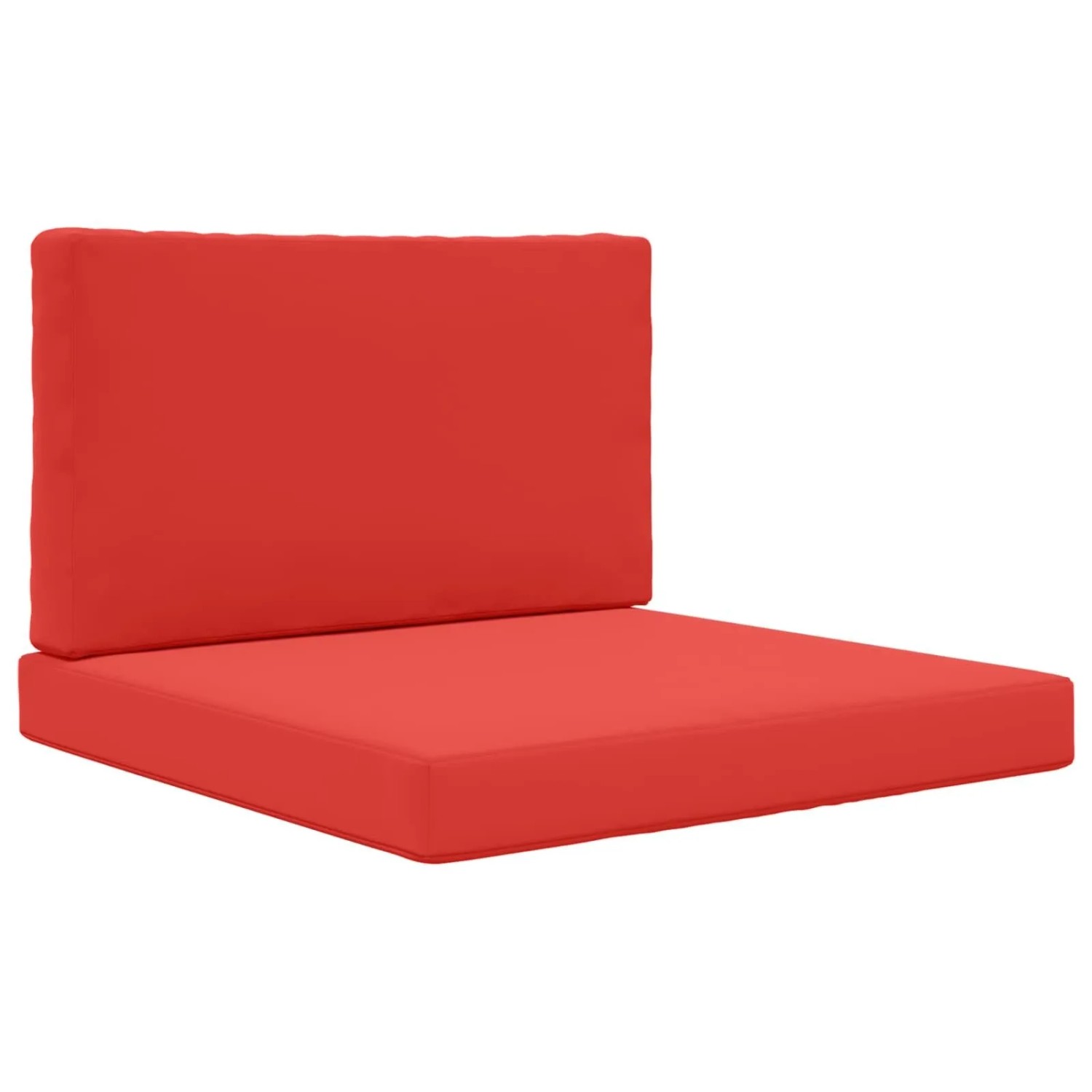 vidaXL Sofakissen für Draußen 2-Tlg Rot Polyester 900835