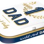 Nostalgic-Art Pillendose 'Number 1 Dad', Metalldose für Küchenhelfer.