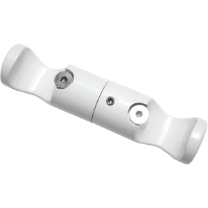 Gardinia Deckenträger Adapter Chicago, weiß, 5,5 cm für Stilgarnituren.