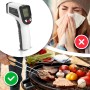 STAHLWERK Infrarot-Laser-Thermometer ILT-600 ST. Kontaktlose Temperaturmessung von -50°C bis 600°C, ideal für Grillgut.