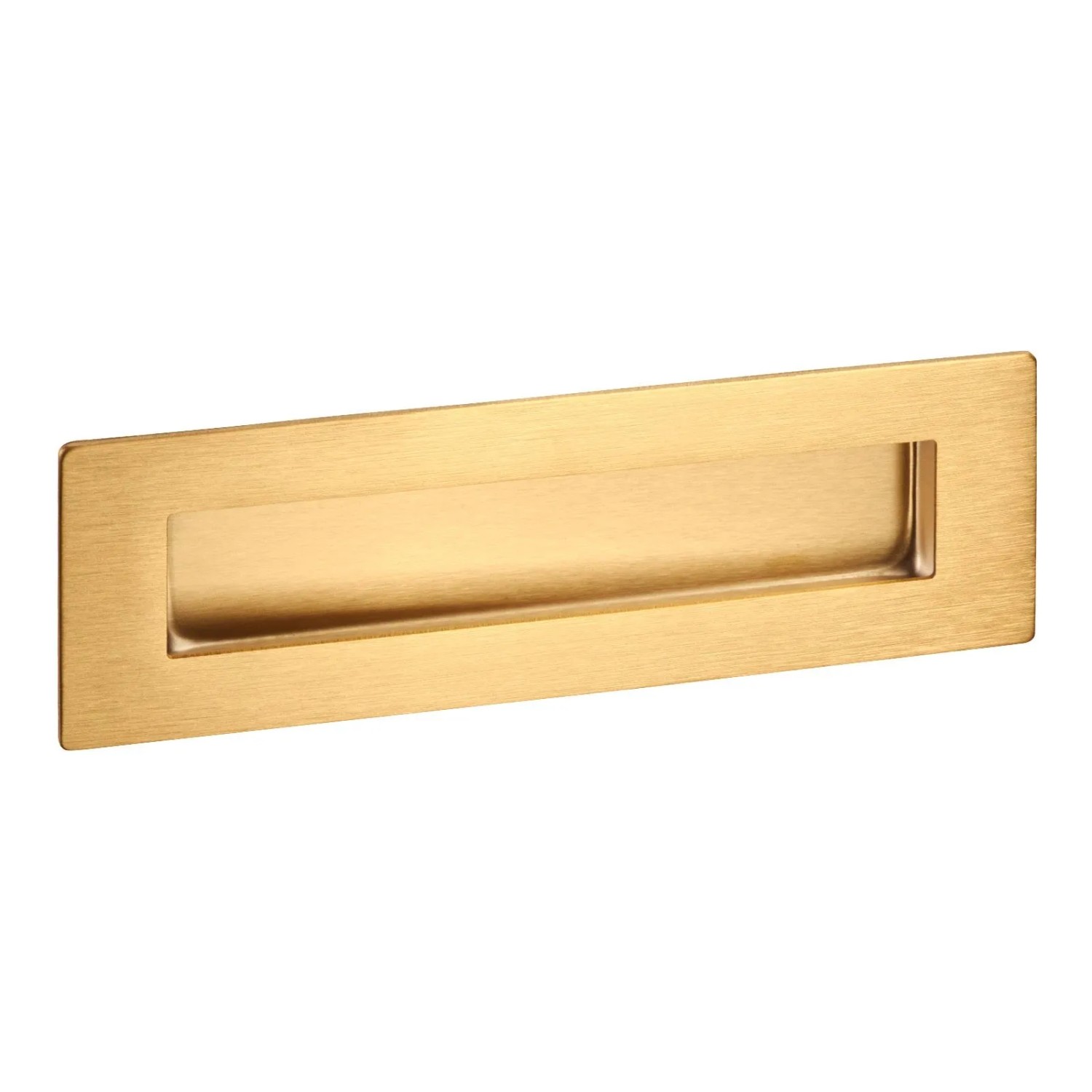 SOTECH Muschelgriff EL-11 200 x 50 mm Messingoptik Aus Echtem Edelstahl