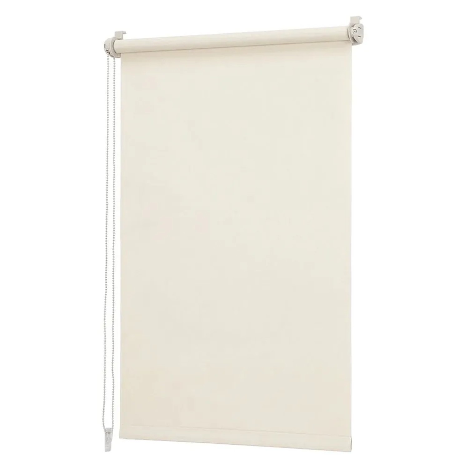 Sekey Seitenzugrollo Verdunkelung ohne Bohren Blickdicht Beige 105x130cm