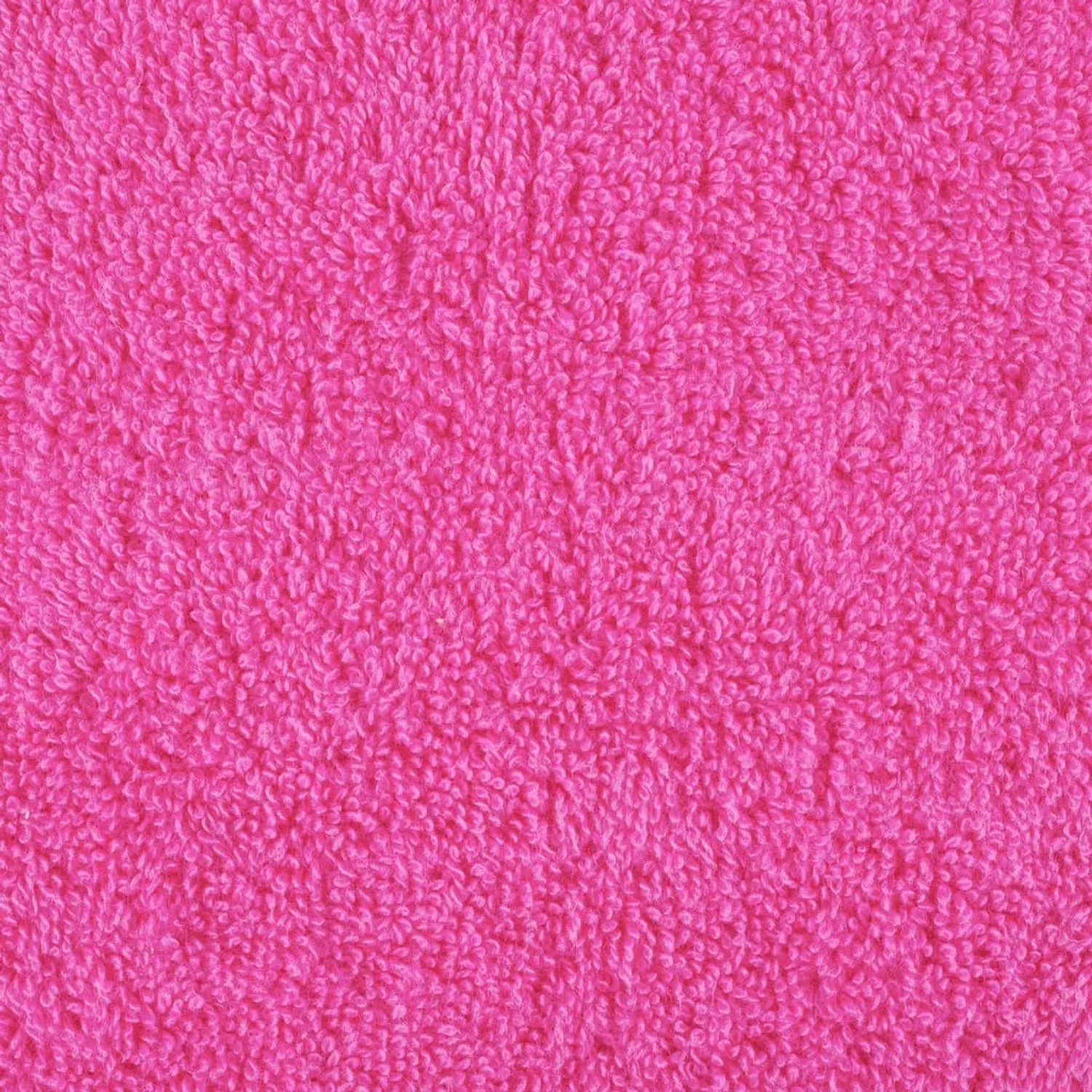 Nahaufnahme: Rosa Premium Handtuch aus 100% Baumwolle, flauschige Textur.