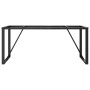 vidaXL Esstisch-Gestell in O-Form 160x80x73 cm Stahl 357888_4