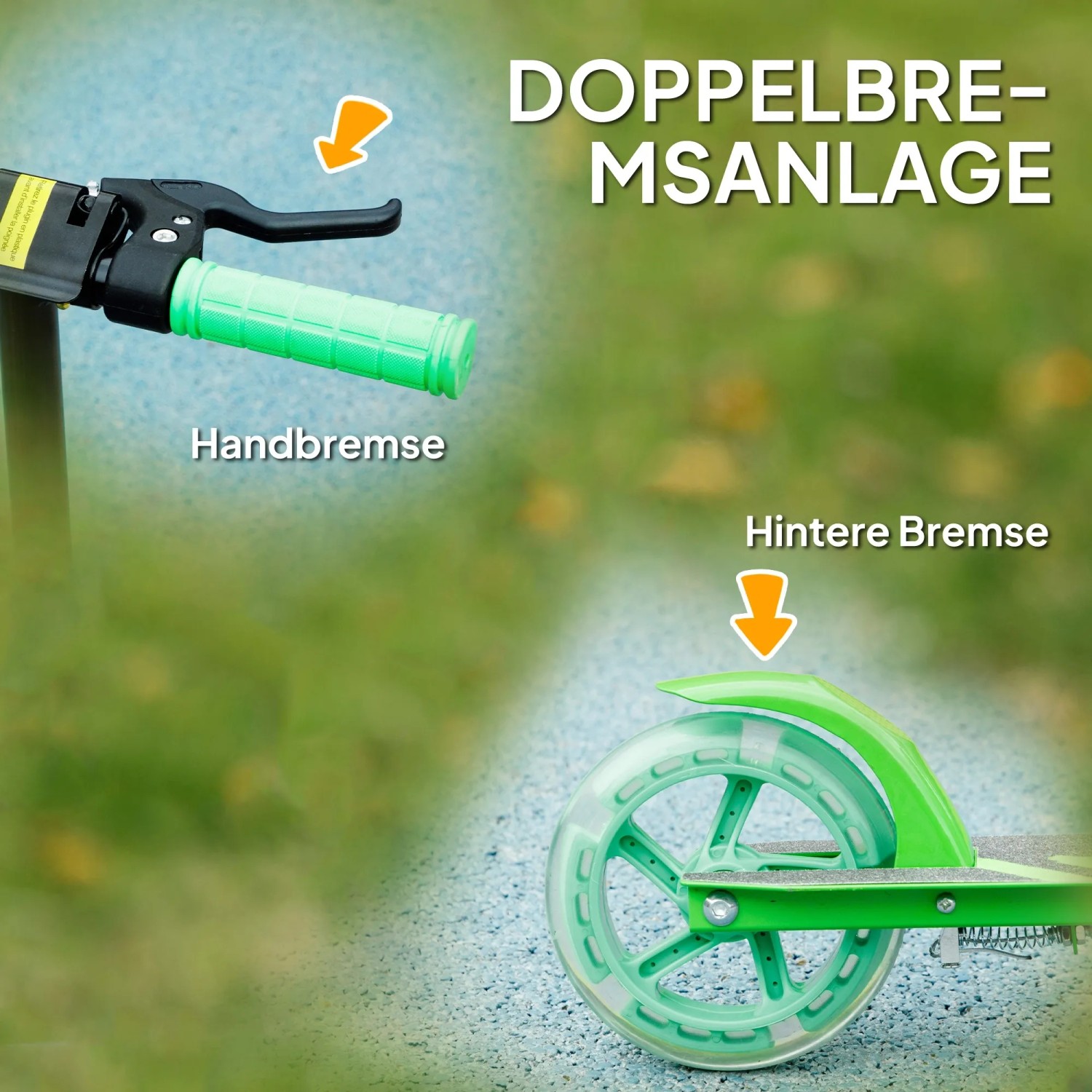 AIYAPLAY Trottinette Enfant Rose – Roues Lumineuses, Hauteur Réglable 73-89 Cm – Pliable – 3-8 Ans