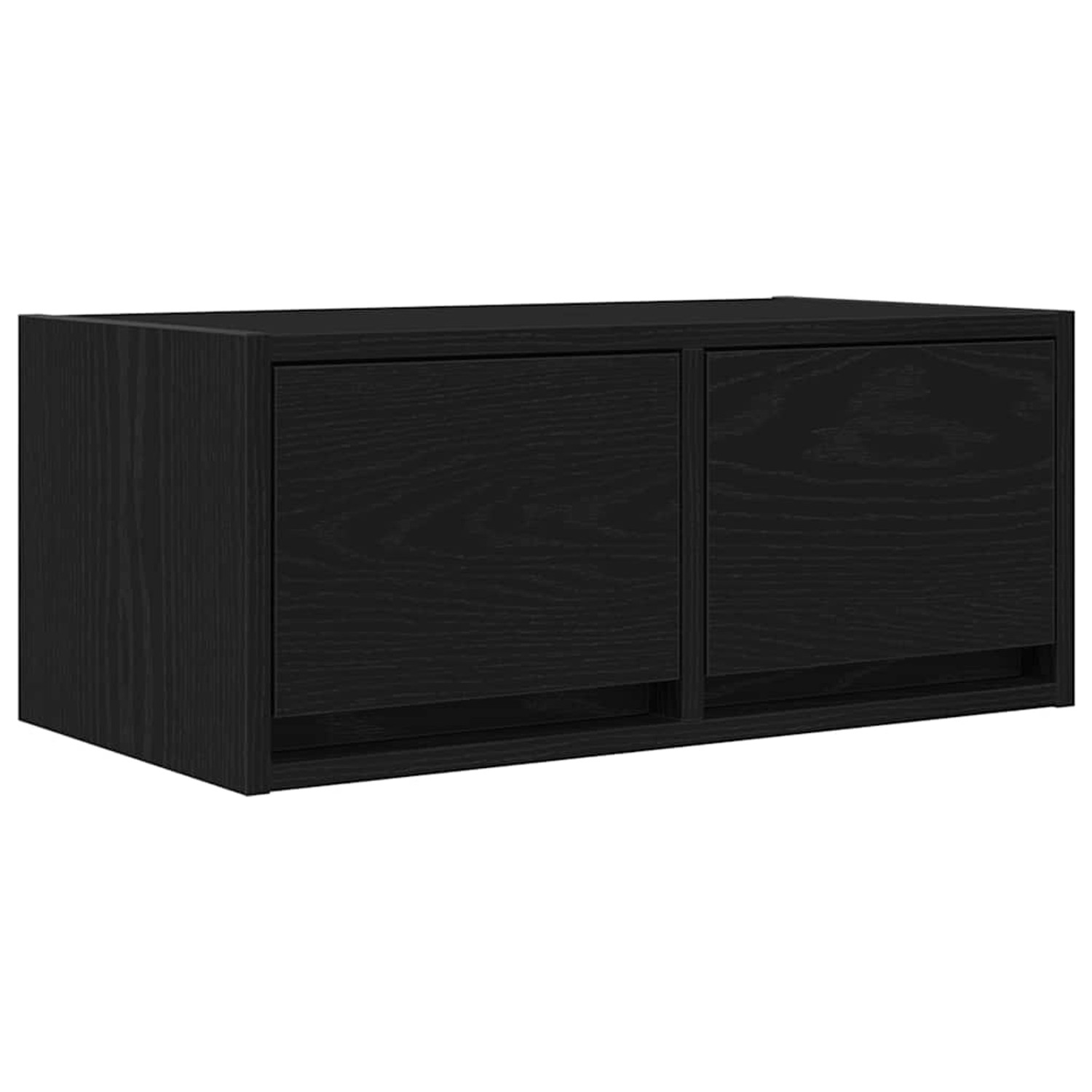 vidaXL TV-Schrank Schwarz Eichen-Optik 60x31x25,5 cm Holzwerkstoff 861492 günstig online kaufen