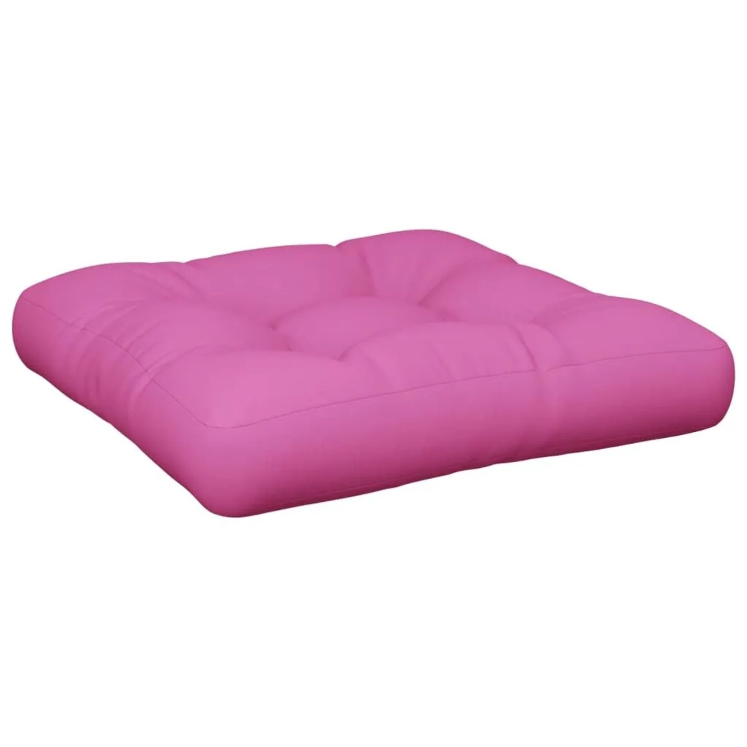 vidaXL Palettenkissen Rosa 60x61,5x10 cm Oxford-Gewebe 360898