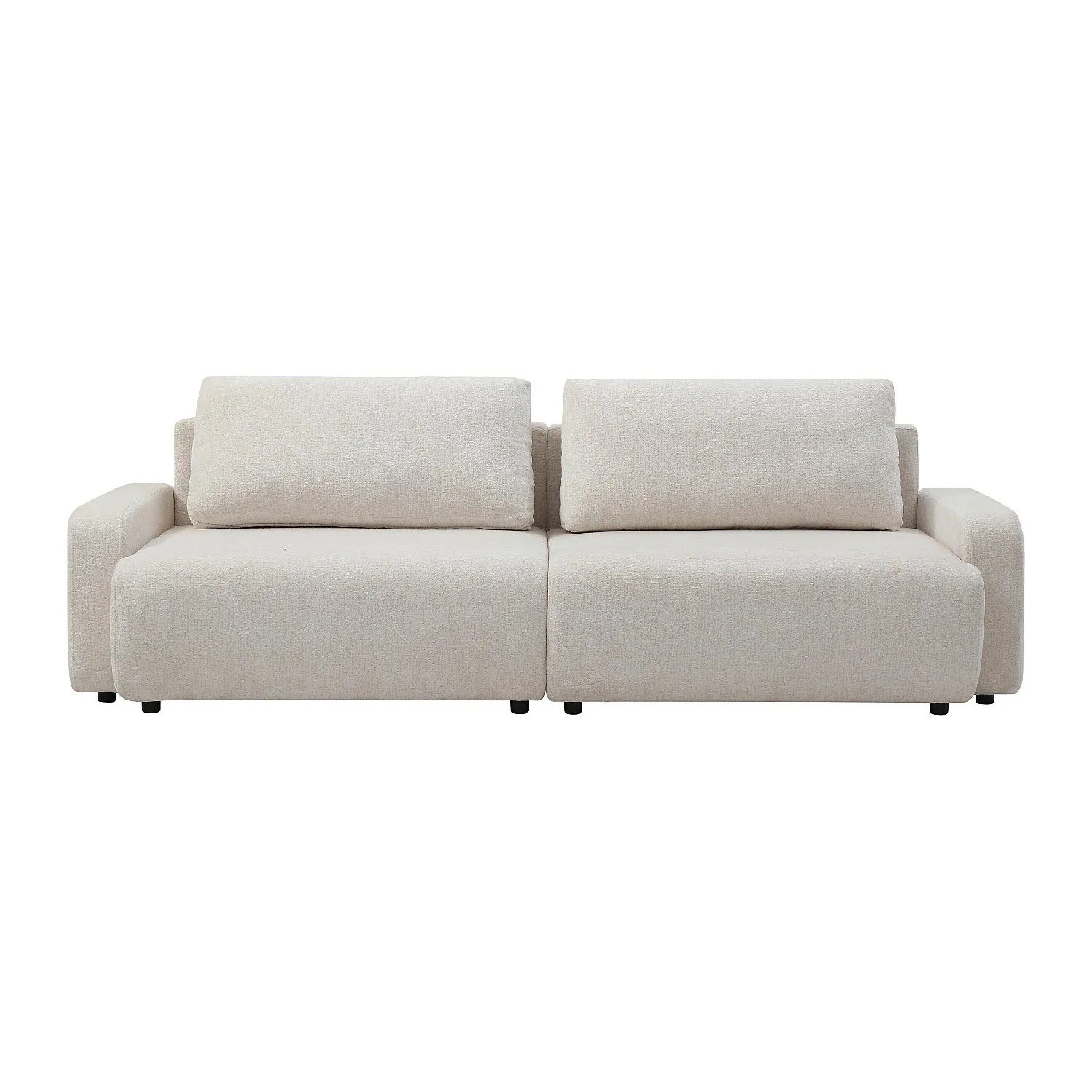 Vente-unique Schlafsofa Yokira Beige 256 cm