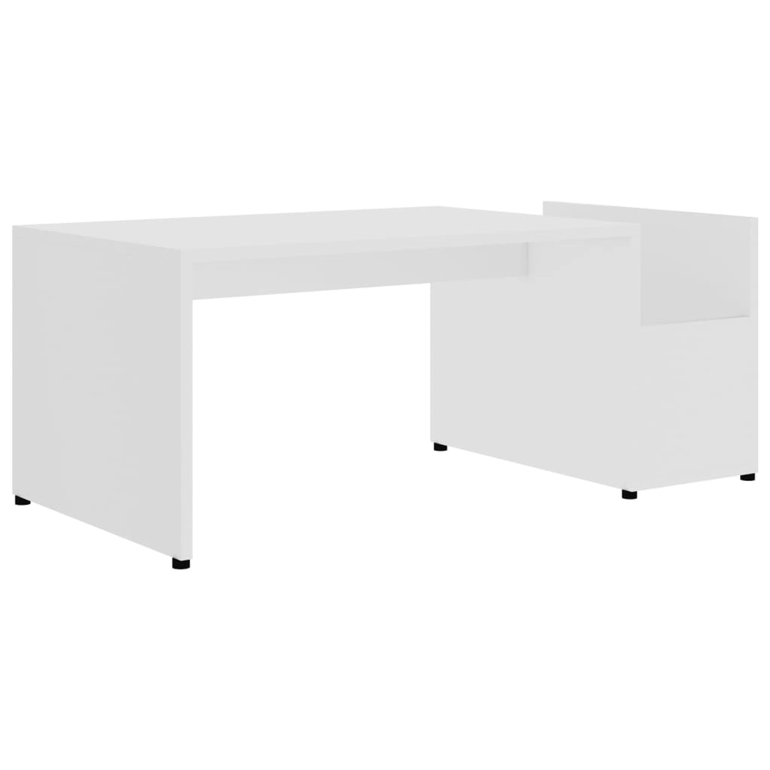 vidaXL Couchtisch Weiß 90x45x35 cm Holzwerkstoff 802921 günstig online kaufen