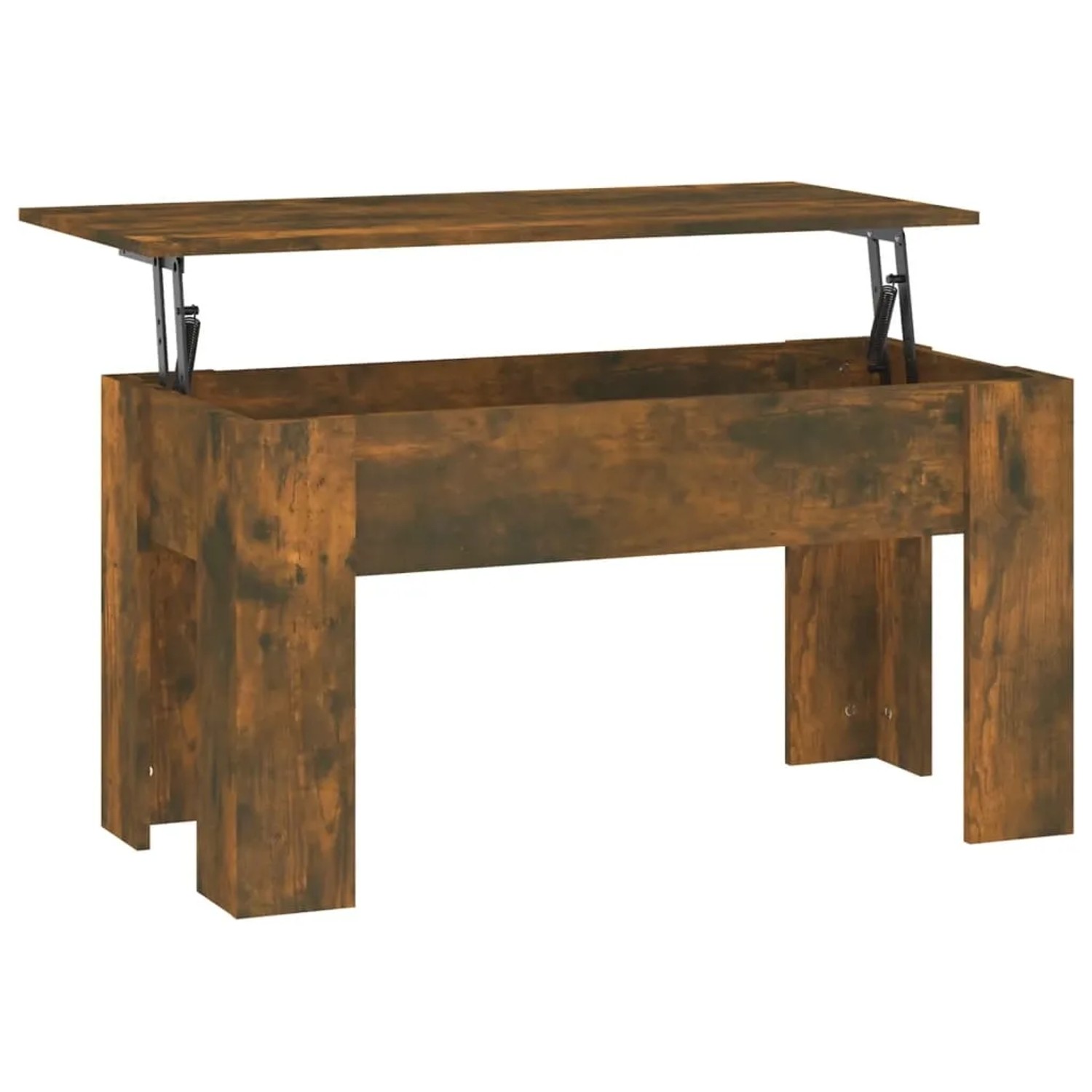 vidaXL Couchtisch Räuchereiche 101x49x52 cm Holzwerkstoff 819278