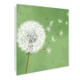 Weißer Banjado Schlüsselkasten mit Pusteblumen-Motiv, Magnettafel, 50 Haken.