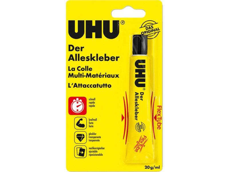 Uhu Alleskleber Flex Tube Transparent 20 g