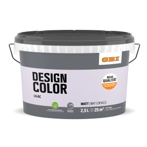 Eimer OBI Design Color Lila, matte Innenfarbe für Wände, 2,5 l.