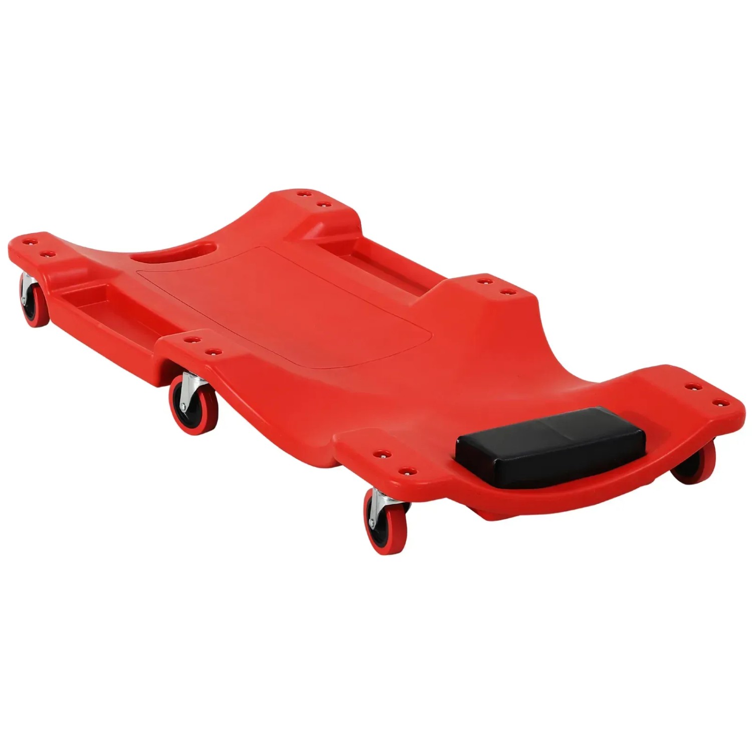 Durhand Rollbrett Werkstattliege, (Montagerollbrett, 1-St., Auto Montageliege), mit 6 beweglichen Rollen, gepolsterter Kopfstütze, Tragkraft 120 kg