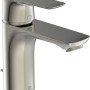 Ideal Standard Connect Air Waschtischarmatur in Silber-Storm Optik.