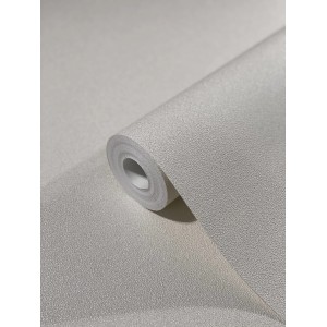 Glööckler Vliestapete Imperial Uni in Creme, Rolle mit leichter Struktur.