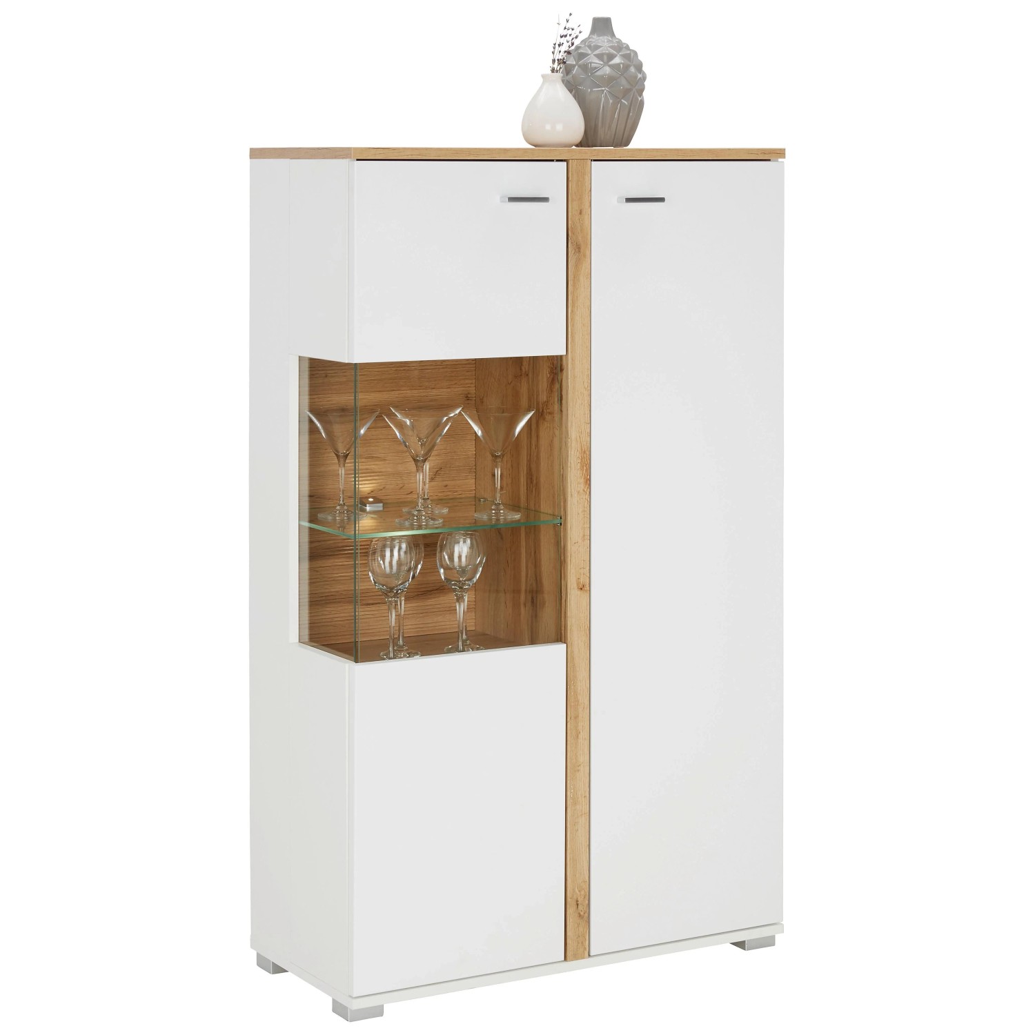 Mömax Highboard Alamo in Eichefarben