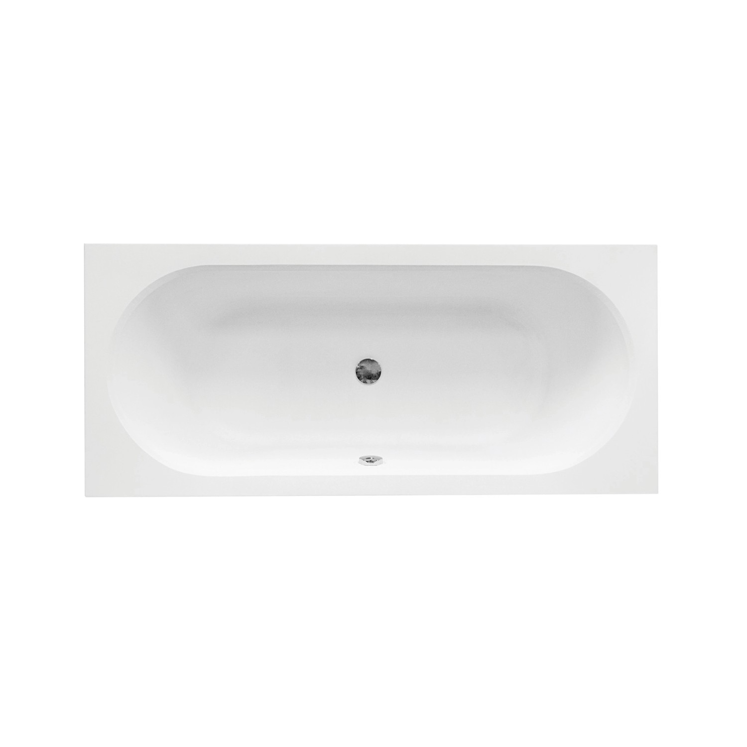 Bad Land Badewanne Rechteck VITAE 180x80 + AcrylSchürze + Bambus Badewannen günstig online kaufen