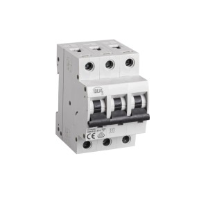 Kanlux Leitungsschutzschalter 3P, 16A, Auslösecharakteristik B für Elektroinstallation.