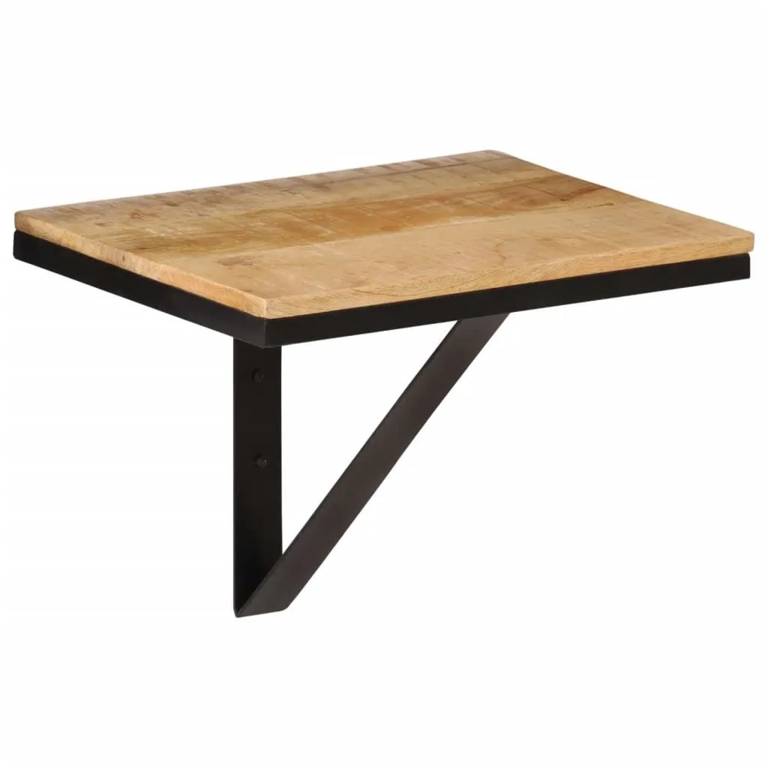 vidaXL Wandregal 40x30x32 cm Massivholz Mango und Eisen 358576