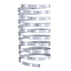 Aufgerollter Paulmann YourLED ECO LED-Streifen, 5 m, Neutralweiß, für indirekte Beleuchtung.