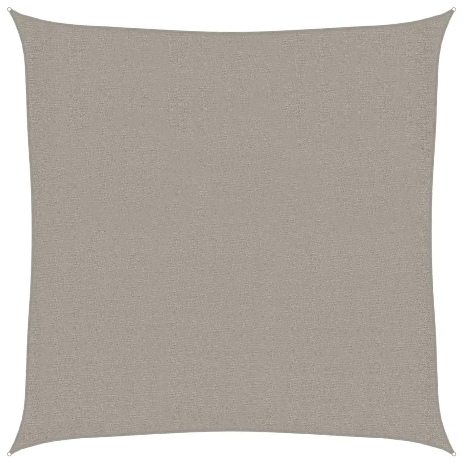 vidaXL Sonnensegel 160 g/m² Quadratisch Hellgrau 2,5x2,5 m HDPE 4001965 günstig online kaufen