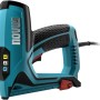Novus Elektrotacker J-150 in Türkis/Schwarz. Elektro Tacker für Stoffe und Gewebe.