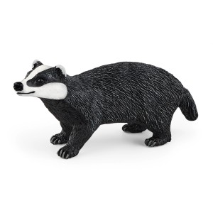 Schleich Wild Life Dachs Spielfigur, detailgetreu und aus hochwertigem Material.
