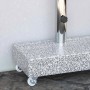 vidaXL Schirmständer Hellgrau 45x25x8,3 cm Granit 313666_4