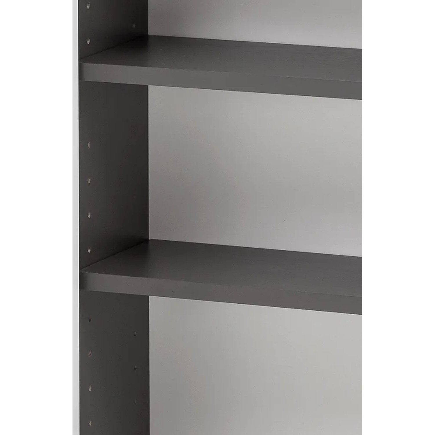 Held Möbel Hängeschrank Salerno, 40 cm, grau/graphitgrau, mit Einlegeböden.