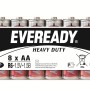 Eveready Heavy Duty Mignon AA Batterie, 8er Pack