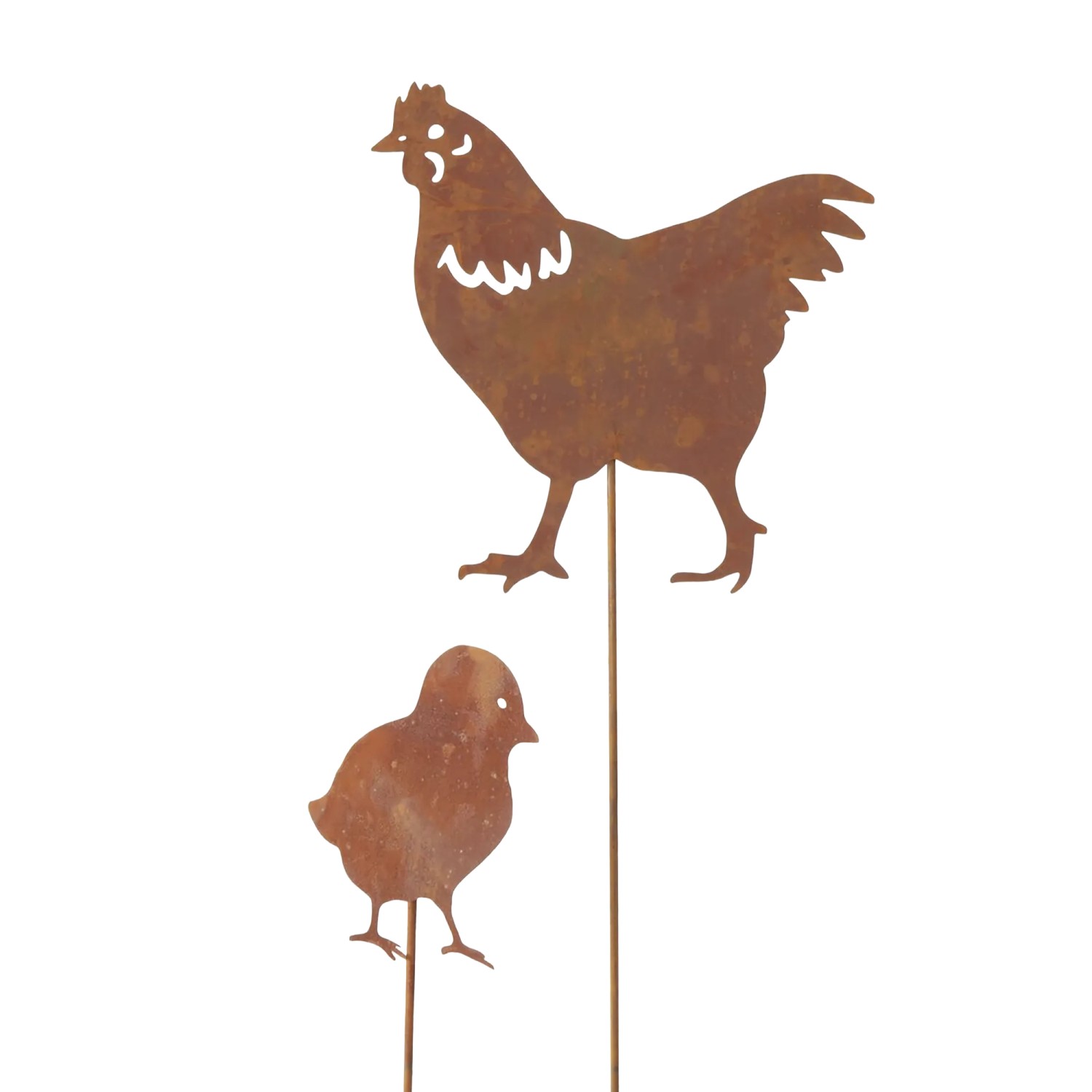 Boltze Gartenstab Marlene Groß 58 cm x 22 cm Braun