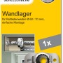 Schellenberg Rollladen Wandlager Maxi mit Kugellager für Rollladenwellen (60-70mm).
