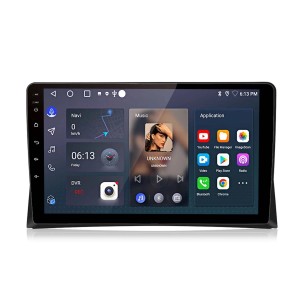 Junsun Autoradio für VW T5 Multivan mit großem Touchscreen, Apps und Navigation.