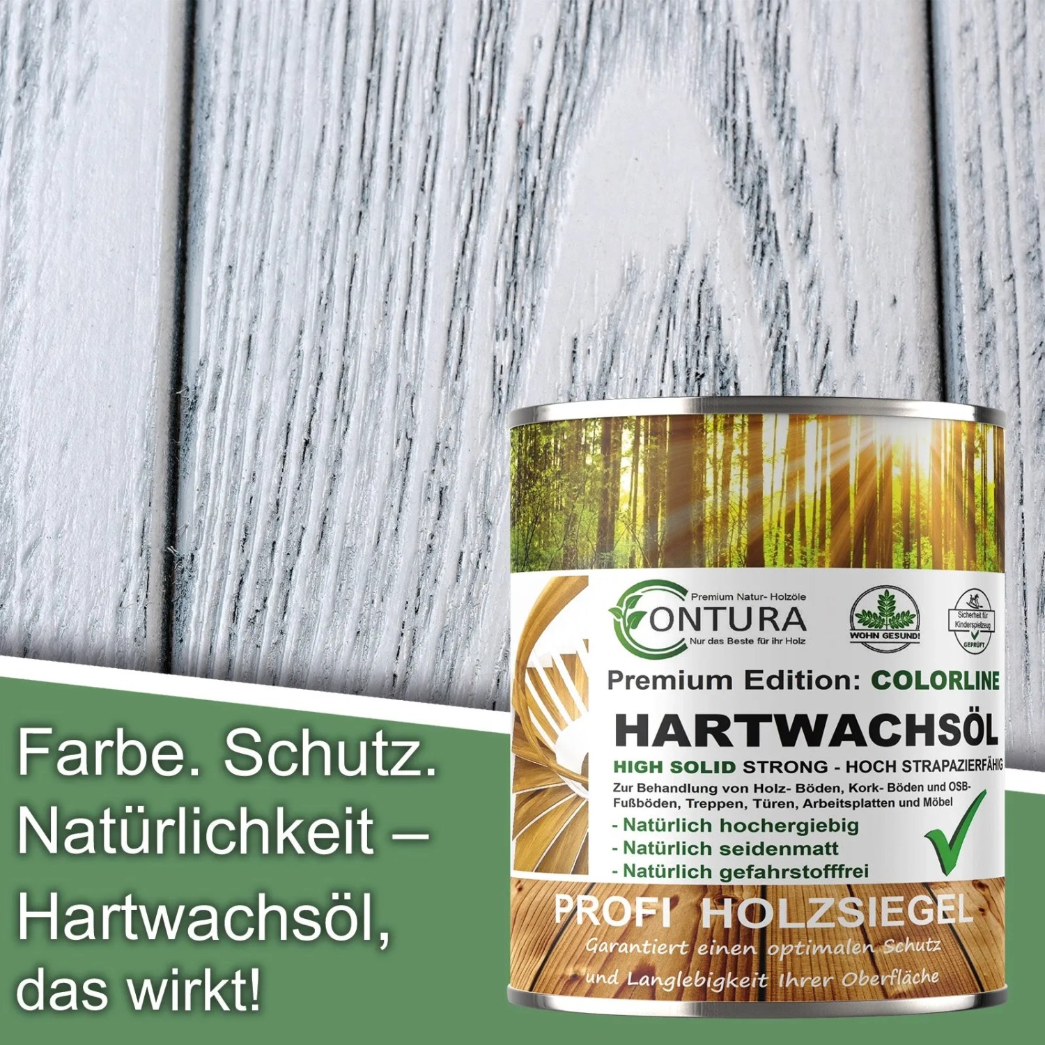 Contura Hartwachsl Colorline farbig 1 Liter Raucheiche kaufen bei OBI